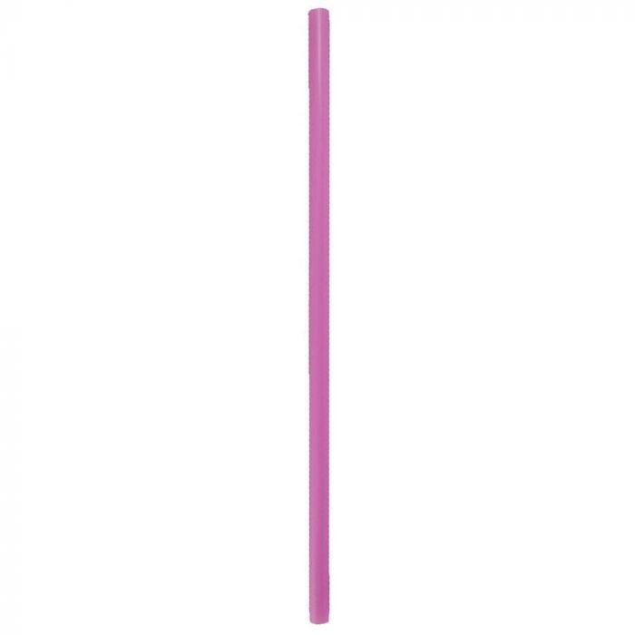 9" Giant (8mm) Purple Film-Wrapped Plastic Straw - 1 case (2000 piece)