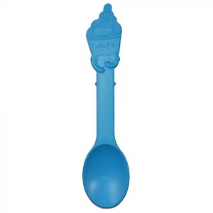 Blue Eco-Friendly Swirl Spoon - 1 case (1000 piece)