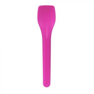 Pink Compostable PLA Ice Cream Spoon - 1 case (2000 piece)