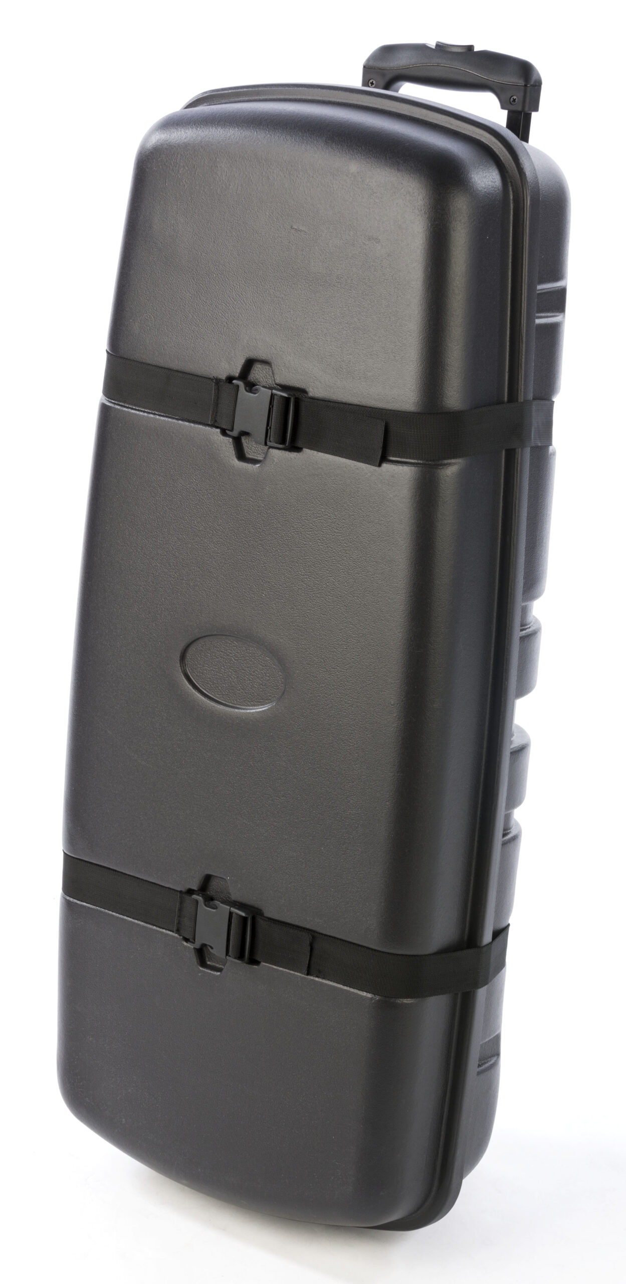 16.75 x 38.5 Case with Wheels for Trade Show Exhibits - Black