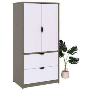 2 Drawer Lateral 2 Door Storage with Locks - 36"W x 24"D