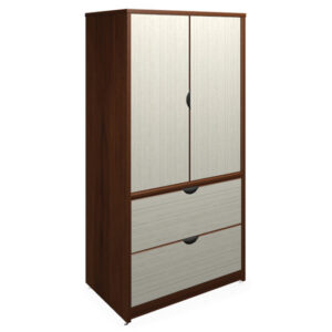 2 Drawer Lateral, 2 Door Storage with Locks - 72'' H