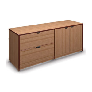 2 Drawer Lateral and Storage with Locks - 29" H