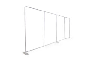 20’w x 8’h Aluminum Frame for 2STFR20RS, Trade Show Backdrop Wall Frame - Silver