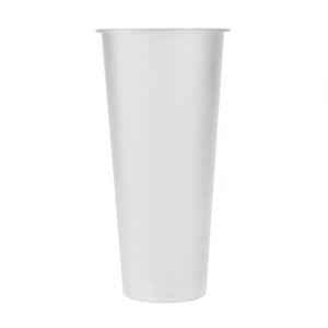 24 oz Frosted Premium PP Plastic Cup - 500/Case