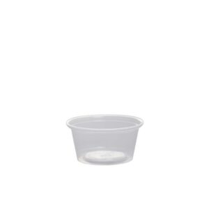 5.5oz Clear PP Plastic Portion Cup - 2500/Case