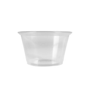 4 oz Clear PP Plastic Portion Cup - 1 case (2500 piece)
