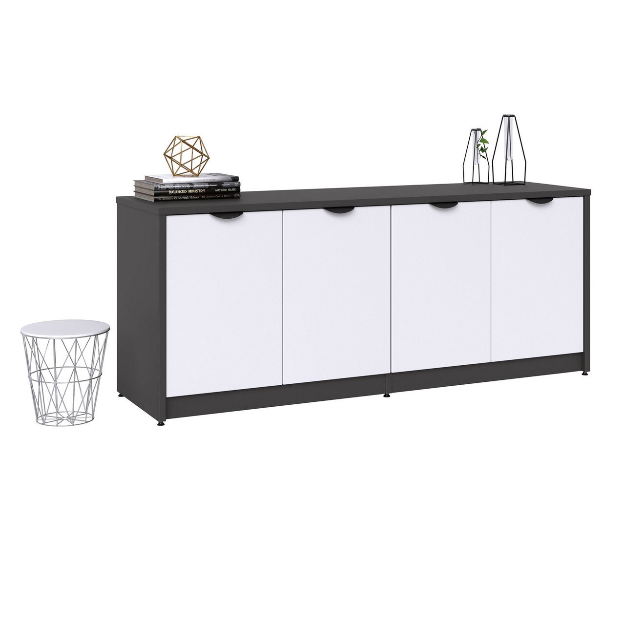 4 Door Storage with Locks - 29"H