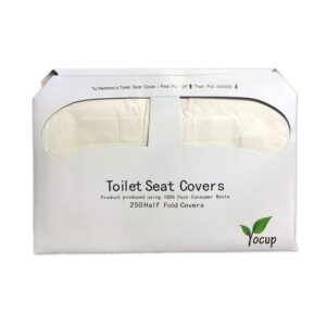 CC 1/2 Fold Toilet Seat Cover - 1 case (5000 piece)