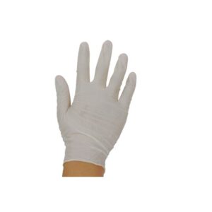 Latex Exam Powder-Free Glove L White/10/100