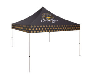 5' x 5' Outdoor and Indoor Canopy Tent, Pop Up, Square, Aluminum – Custom Graphics