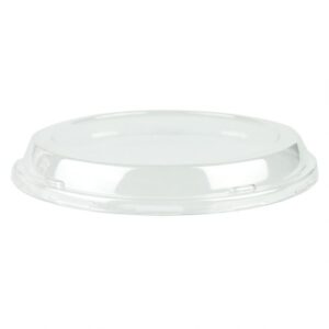 Clear Lid for 24 oz Plastic Microwavable Teriyaki Bowl - 300/Case