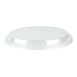 Clear Lid for 32 oz Plastic Microwavable Teriyaki Bowl - 300/Case