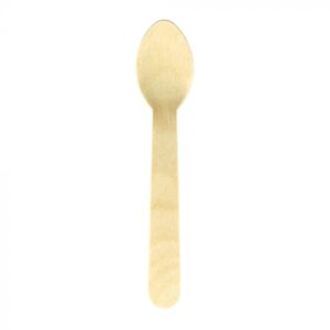 Wooden Mini Spoon, 5.5 inch Natural - 1000/Case