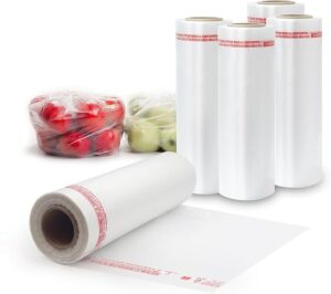 24" x 16" x 25" Clear HDPE Plastic Produce Bag (10 mic) - 1 case (500 piece)