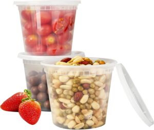 32 OZ CLEAR DELI CONTAINER - 500/Case