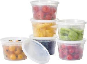 16 OZ CLEAR DELI CONTAINER - 500/Case