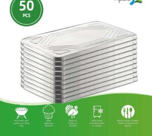 LIDS FOR FULL SIZE ALUMINUM PAN 50PCS/CTN