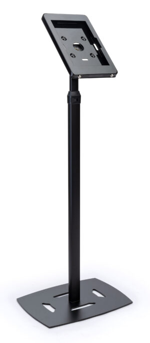 Adjustable Microsoft Surface Floor Stand, Locking Enclosure - Black