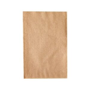 8.27" x 6.3" Brown 2-Ply Table Top Dispenser Napkin - 1 case (6000 piece)