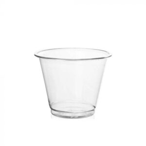 8 oz Clear PET Plastic Cold Cup (78mm) - 1 case (1000 piece)