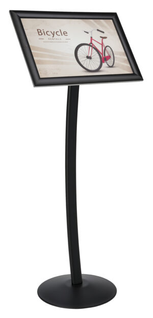 Floor Standing Sign Holder, Menu Stand, Lockable, Outdoor