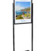 Floor Standing Sign Holder, Top Insert, Double Sided