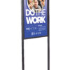 Floor Standing Sign Holder, Top Insert, Double Sided