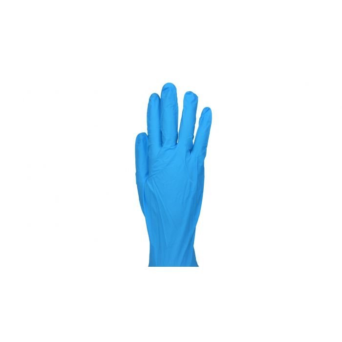Powder-Free Blue Nitrile Gloves, Medium - 1 case (1000 piece)