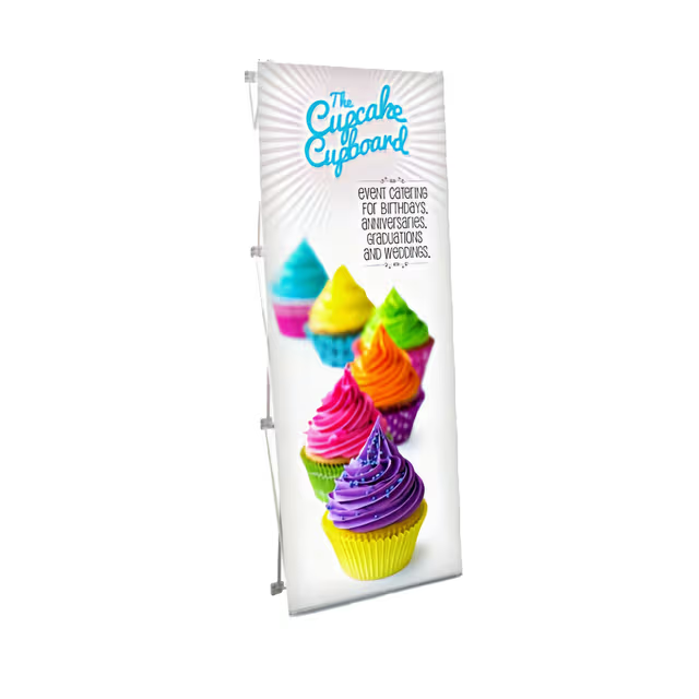 Quick Fabric Pop-Up Banner Stand Replacement Poster Only