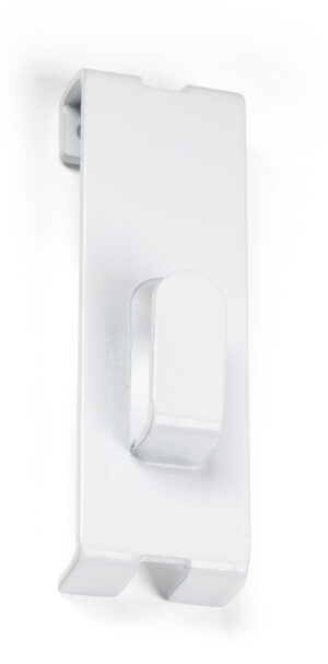 Metal Gridwall Sign u0026 Picture Utility Hook, Set of 30 – White