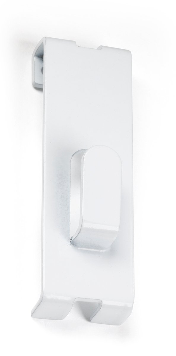 Metal Gridwall Sign u0026 Picture Utility Hook, Set of 30 – White