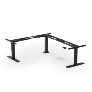 OfficeSource 3-Stage Tri Motor Deluxe Electric Height Adjustable Base