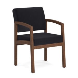 OfficeSource Baker Single Seat with Full Arm