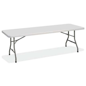 OfficeSource | Blow Molded Folding Tables | Rectangular Plastic Blow-Molded Folding Table 72'W x 30'D