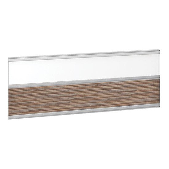 OfficeSource | Borders II Collection | Combination Fabric and Acrylic Panel 66"W x 12"H