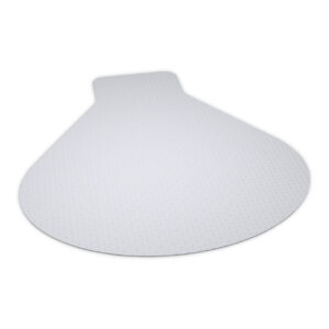 OfficeSource by ES Robbins | Everlife Chair Mat for Hard Floors, 66" x 60" Workstation, Clear