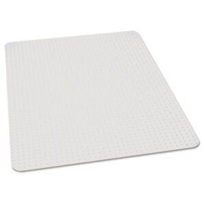 OfficeSource by ES Robbins Everlife Chair Mat for Medium Pile Carpet, 45" x 53" Rectangle, Clear