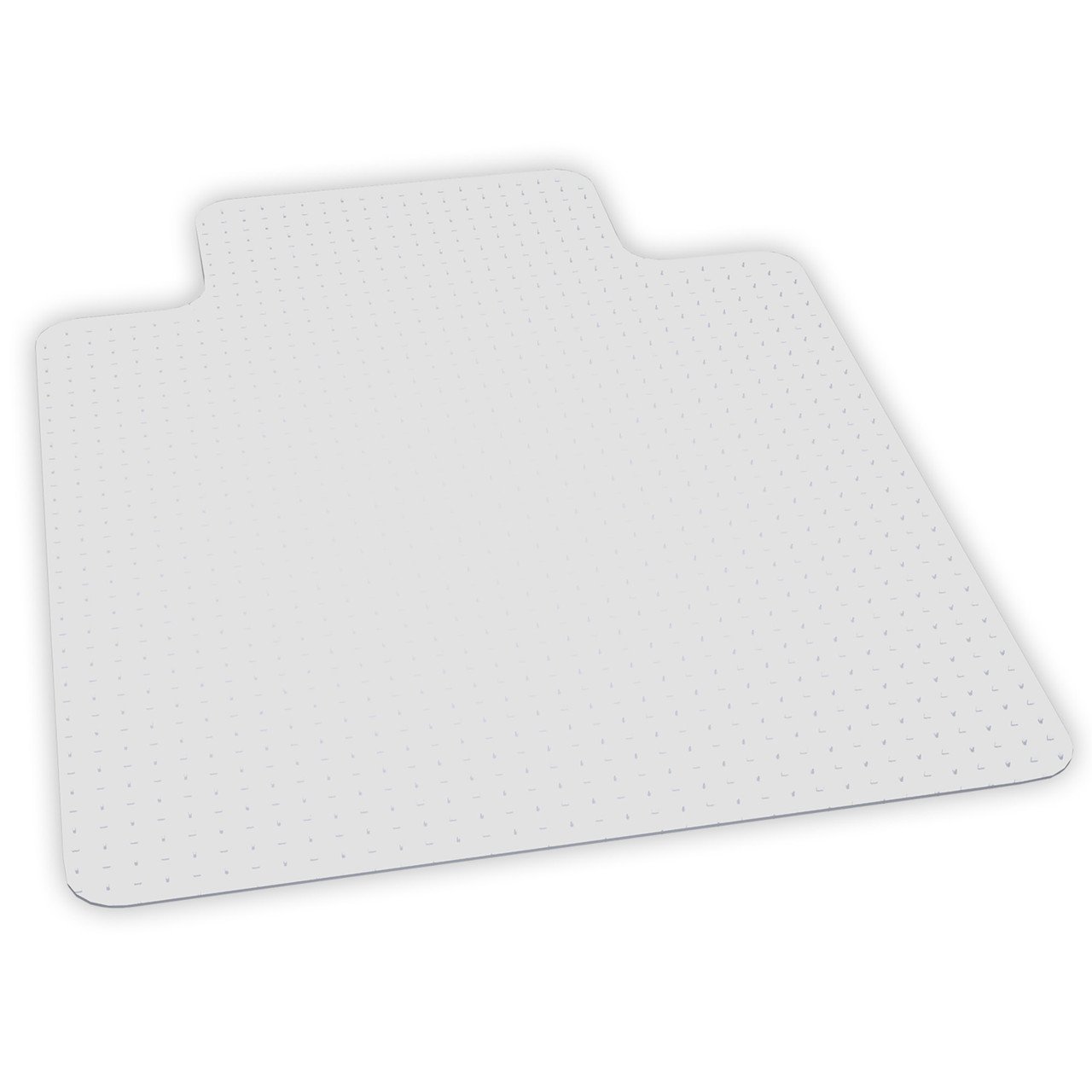 OfficeSource by ES Robbins EverlifeChair Mat for Low Pile Carpet, 45" x 53" with Lip, Clear