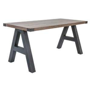 OfficeSource | Epitome | Industrial Desk with Metal Corners - 72"W