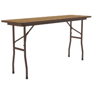 OfficeSource Melamine Folding Table - 60"W x 30"D