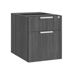 OfficeSource OS Laminate Collection 2 Drawer Hanging Pedestal - Box/File