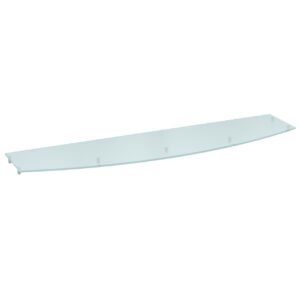 OfficeSource OS Laminate Collection Glass Transaction Top