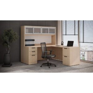 OfficeSource | OS Laminate | L Shape Typical - OSTYP127