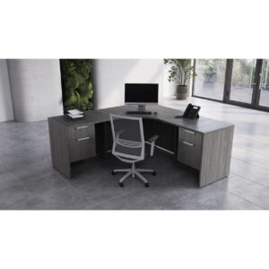 OfficeSource OS Laminate L Shape Typical - OSTYP318