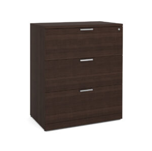 OfficeSource | OS Laminate Lateral Files | 3 Drawer Lateral File Cabinet