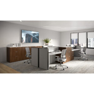 OfficeSource OS Panels Complete Package 7 - As Shown with Desks