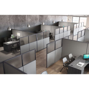 OfficeSource OS Panels Complete Package 8 - As Shown with Desks