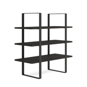 OfficeSource | Palisades | 38"H Open Bookcase Hutch