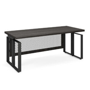 OfficeSource | Palisades | Industrial Height Adjustable Desk - 72" x 30"